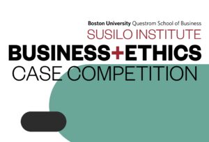CIS University CIS University invitada por Boston University a participar en el Concurso “Susilo Institute Business and Ethics Case”